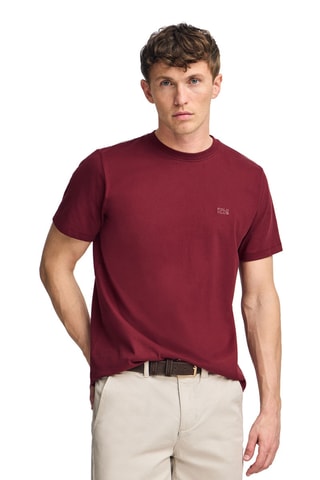 T-shirt regular - Bordeaux
