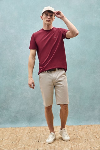 T-shirt regular - Bordeaux
