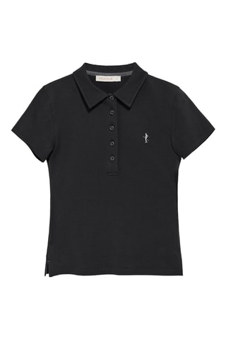 Polo slim - Noir