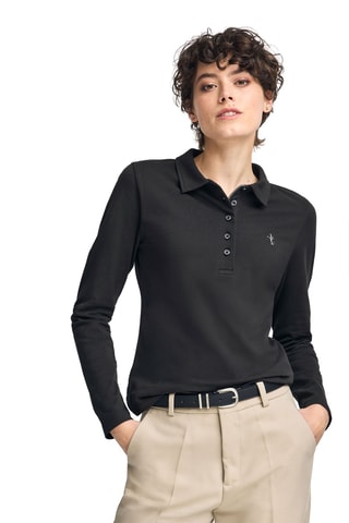 Polo slim - Noir
