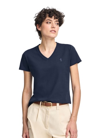 T-shirt regular - Bleu marine
