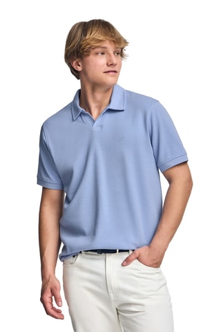 Polo regular - Bleu clair
