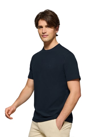 T-shirt regular - Bleu marine