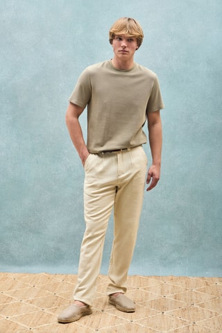 T-shirt regular - Kaki