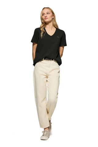 T-shirt relaxed - Noir