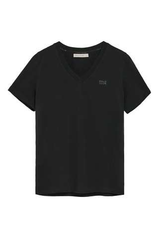 T-shirt relaxed - Noir