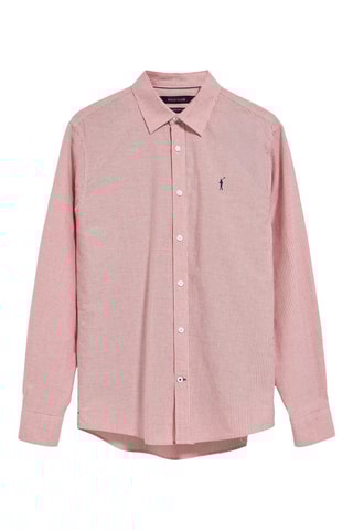 Chemise regular - Rouge