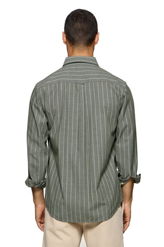Chemise regular - Kaki