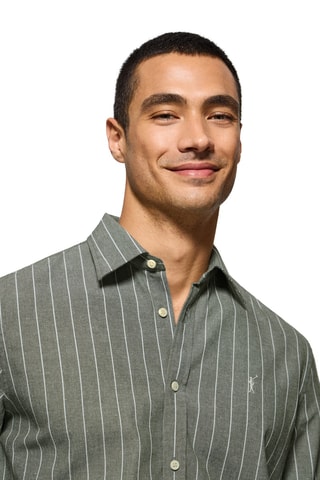 Chemise regular - Kaki