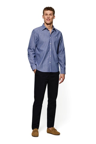 Chemise regular - Bleu