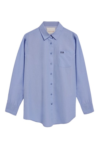 Chemisier relaxed - Bleu clair