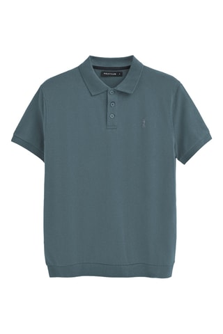 Polo regular - Bleu