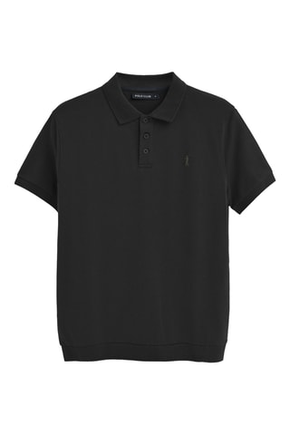 Polo regular - Noir