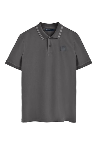 Polo relaxed - Gris