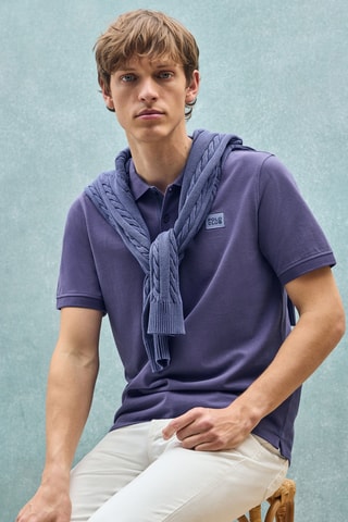 Polo relaxed - Violet