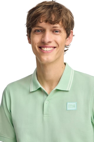 Polo relaxed - Vert clair