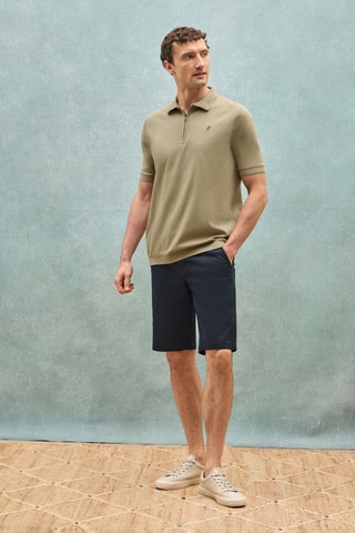 Polo regular - Kaki