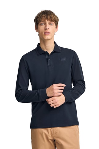 Polo regular - Bleu marine