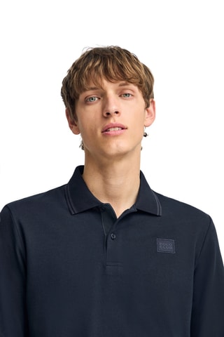 Polo regular - Bleu marine