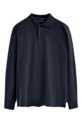 Polo regular - Bleu marine