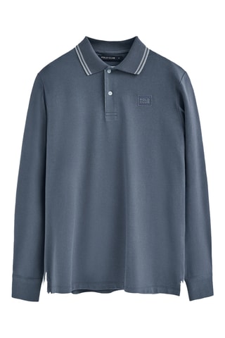 Polo regular - Bleu