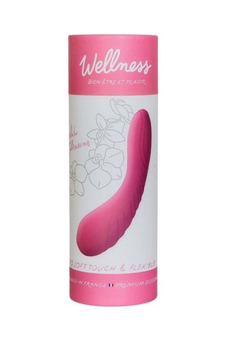 Vibromasseur Orchid Vibrasens - Rose - 19,7 cm