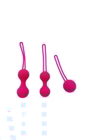 Boules de geisha waterproof Easy Perfect - Magenta - 16 cm