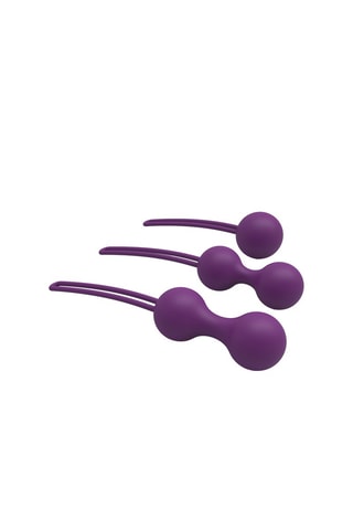 3 boules de geisha Per'Fit Kit - Violet