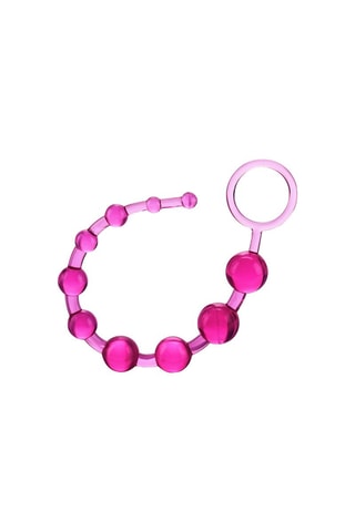 Chaîne anale waterproof Easy Beginner - Rose - 31,5 cm