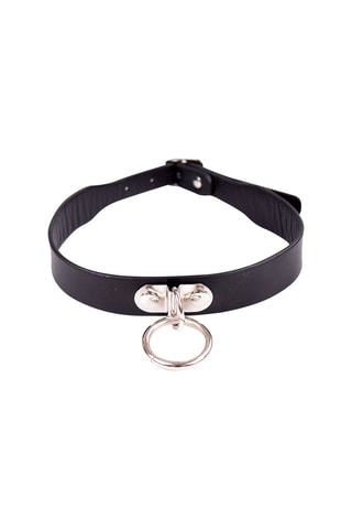 Collier Slim Tender - Noir et argenté