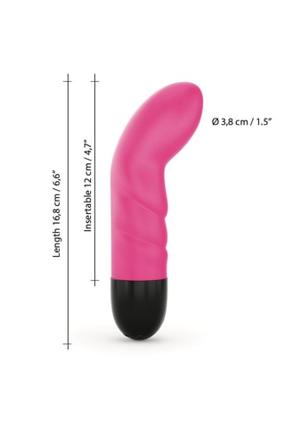 Mini vibromasseur Expert G 2.0 - Magenta - 16,8 cm