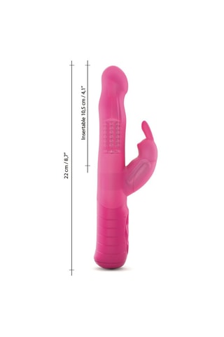 Vibromasseur Rabbit Baby 2.0 waterproof - Magenta - 22 cm