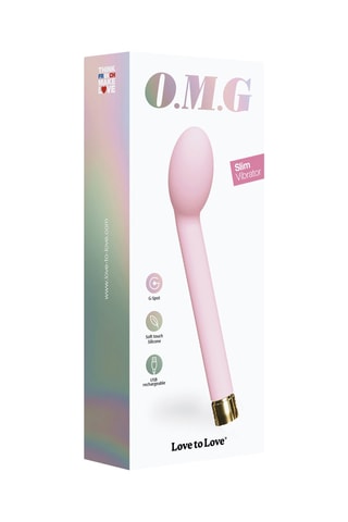 Vibromasseur O.M.G - Rose - 17 cm