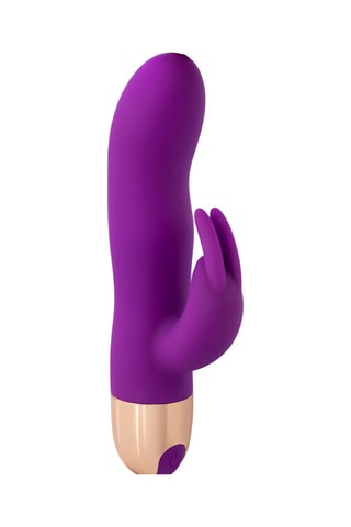 Vibromasseur G Spot Rabbit - Violet - 10,5 cm