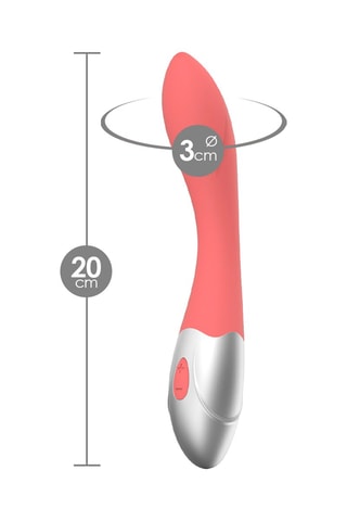 Vibromasseur waterproof My G Spot - Rose - 20 cm