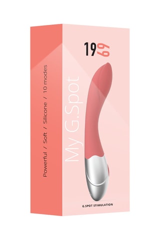 Vibromasseur waterproof My G Spot - Rose - 20 cm