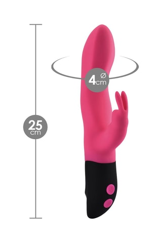 Vibromasseur Easy Magic Rabbit - Rose - 25 cm