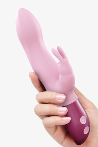 Vibromasseur Hello Rabbit - Rose - 24 cm
