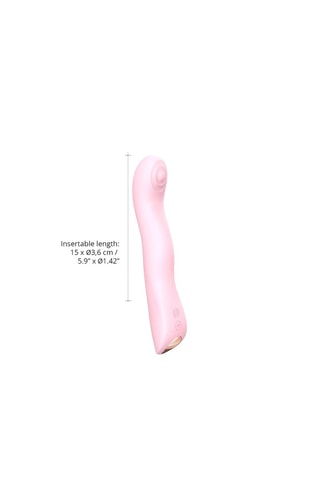 Vibromasseur Swap - Rose - 22 cm