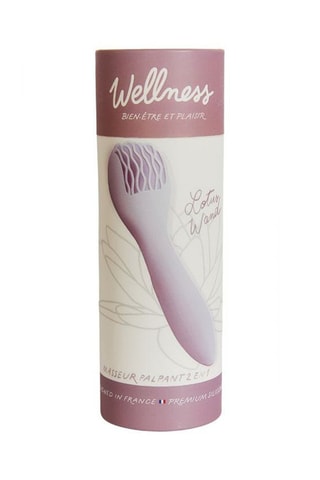 Masseur et vibromasseur Lotus Wand - Blanc - 22,8 cm