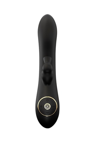 Vibromasseur Divine Rabbit - Noir - 20,3 cm
