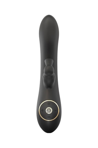 Vibromasseur Divine Rabbit - Noir - 20,3 cm