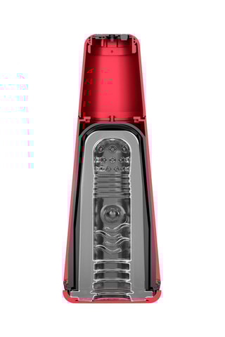 Masturbateur Sense-Touch Deep Sense - Rouge - 22 cm