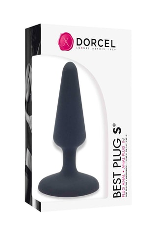 Plug anal waterproof Best S - Gris - 12 cm
