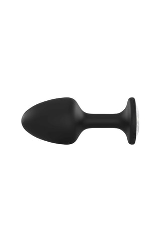 Plug anal Diamond - Noir - 10,8 cm