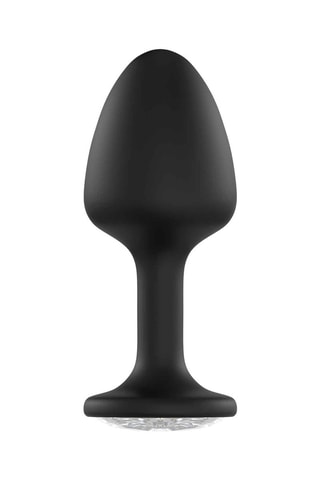 Plug anal Diamond - Noir - 10,8 cm