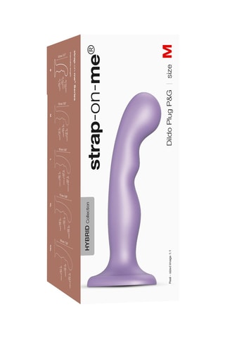 Dildo Plug P&G Taille M -  Lilas