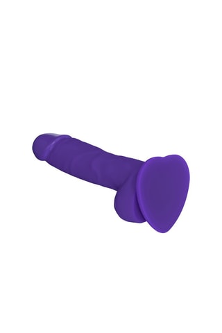 Godemiché waterproof - Taille M - Violet - 18 cm