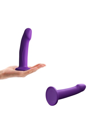 Godemiché Real Pleasure - Violet - 17,5 cm