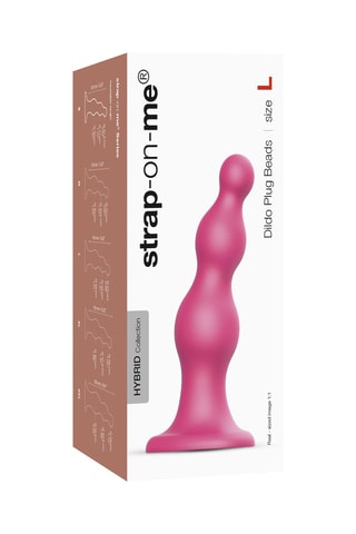 Godemiché waterproof - Taille L - Rose - 16 cm